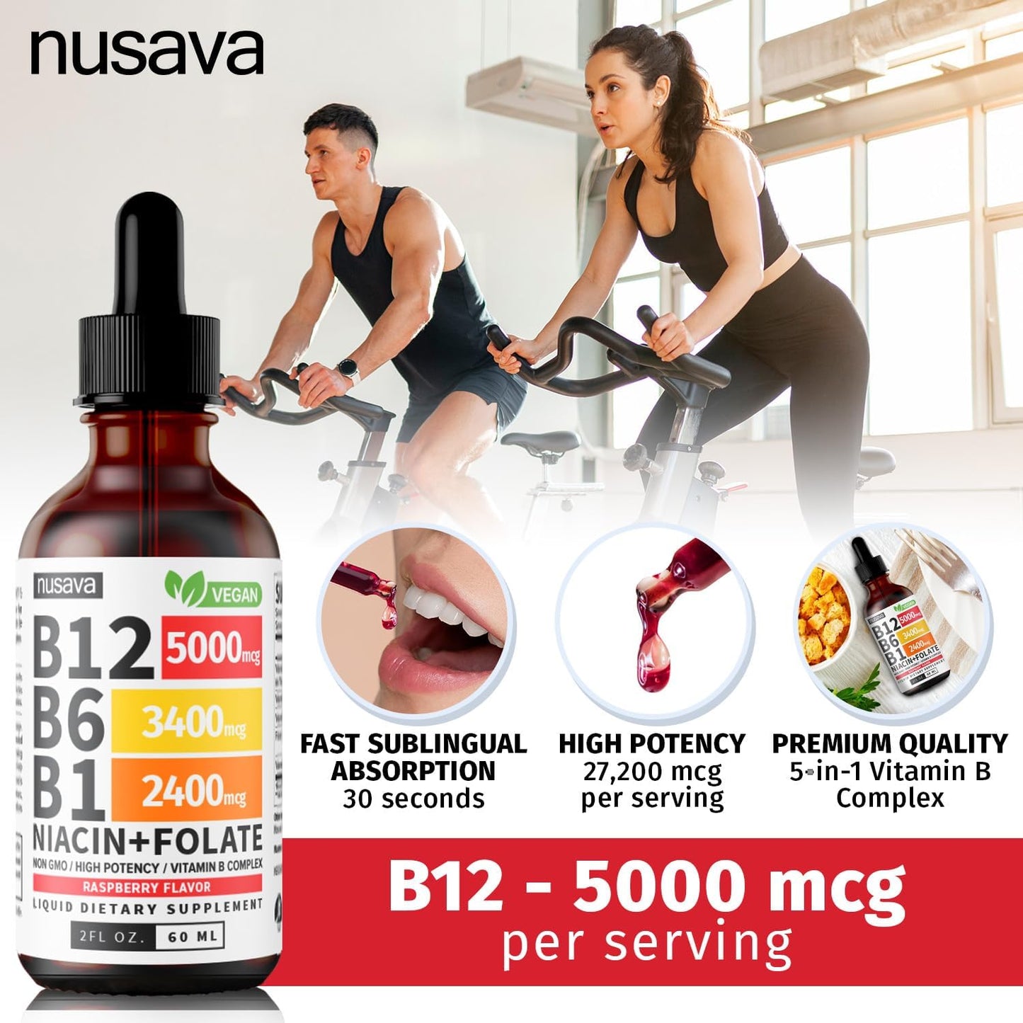 Liquid Energy Vitamin B Drops