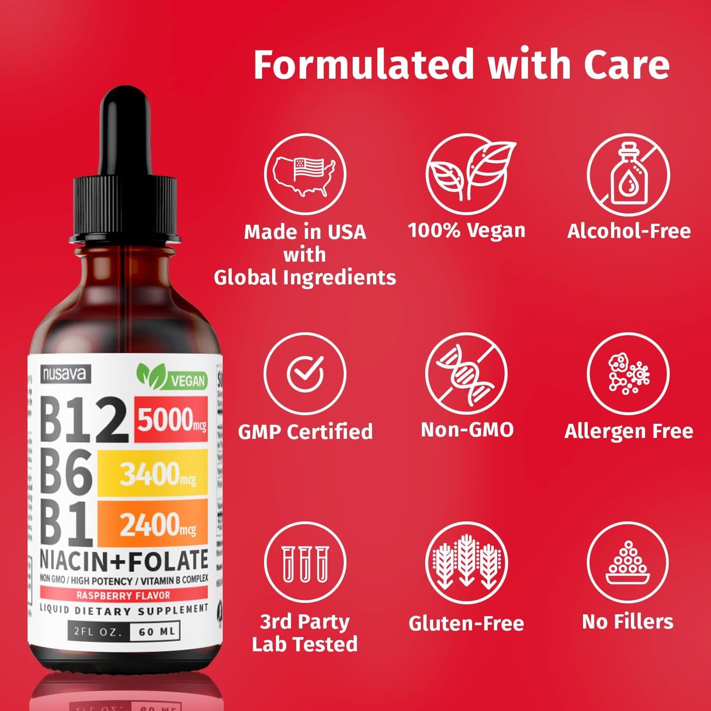 Liquid Energy Vitamin B Drops