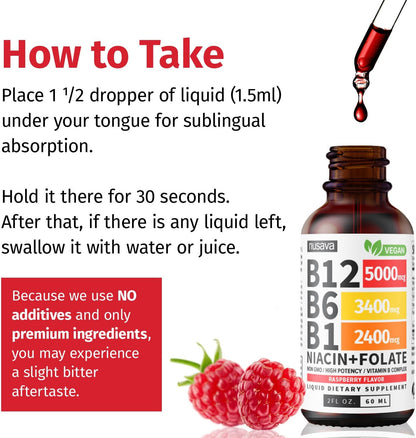 Liquid Energy Vitamin B Drops