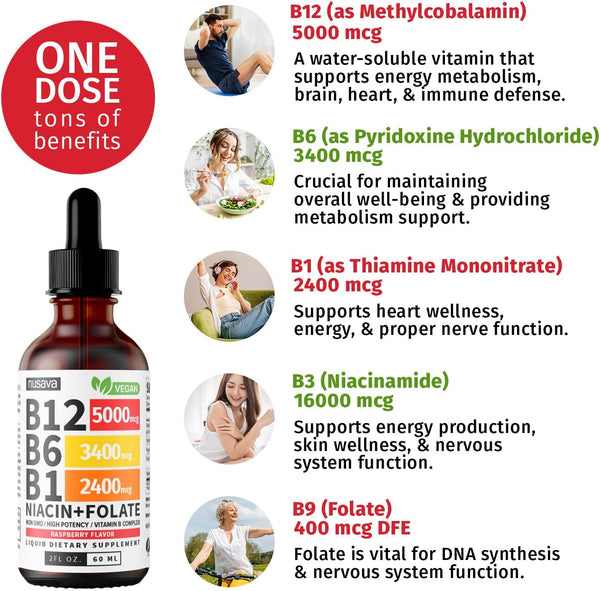 Liquid Energy Vitamin B Drops