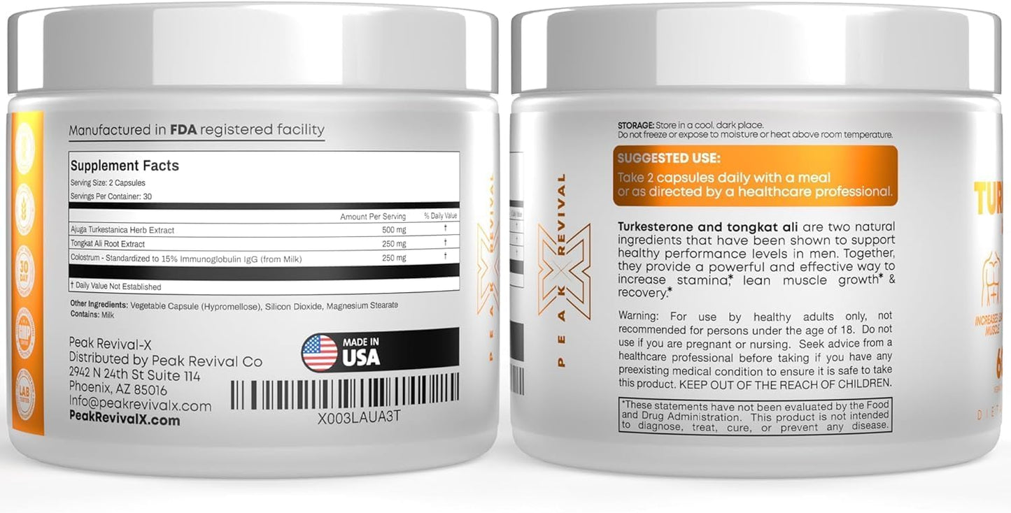 Peak Power Performance Capsules