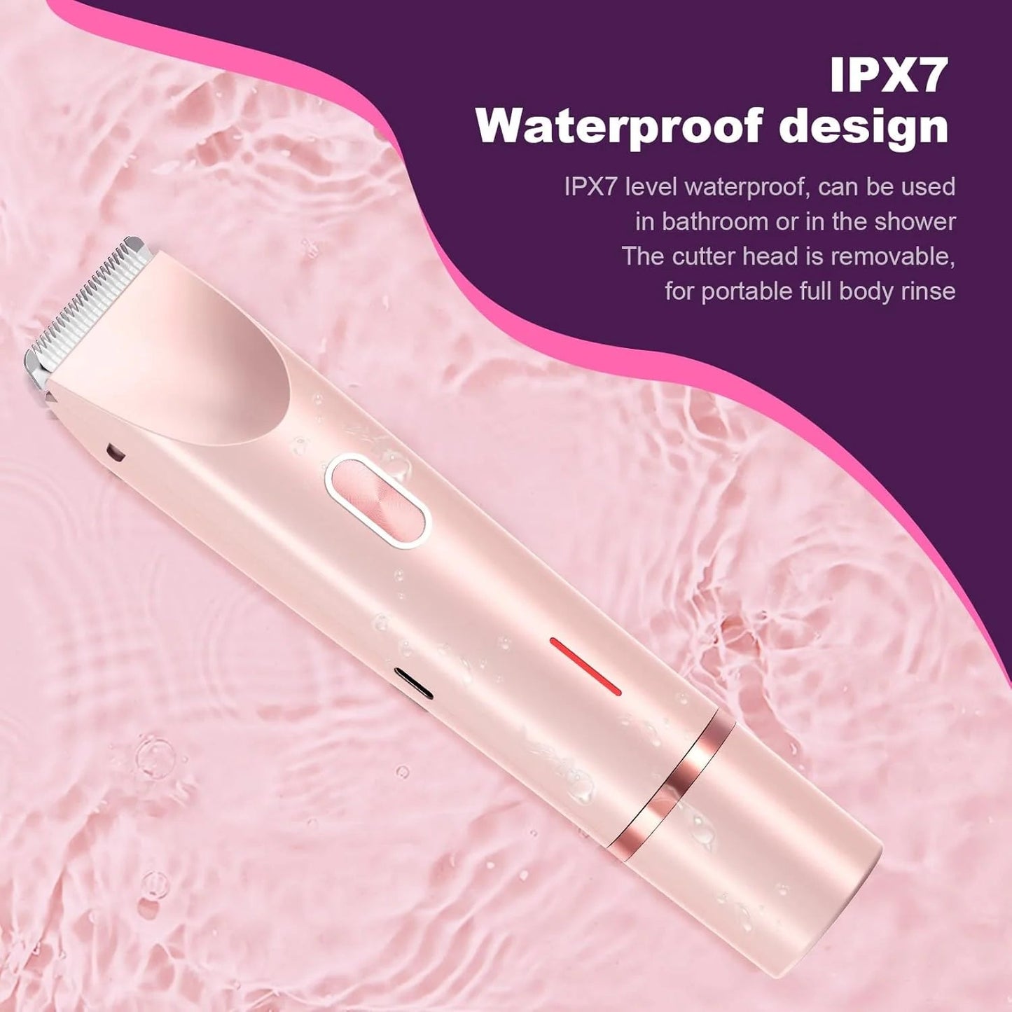 2 in 1 - Effortless Women's Shaver
