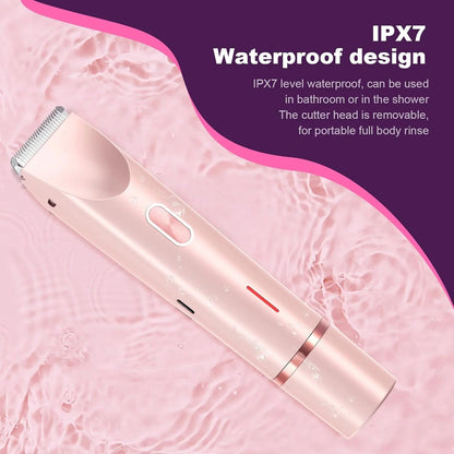 2 in 1 - Effortless Women's Shaver